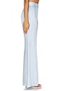 view 3 of 6 Luxe Twill Flare Pant in Ice Queen
