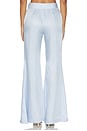 view 4 of 6 Luxe Twill Flare Pant in Ice Queen