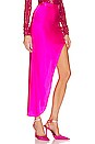 view 2 of 5 High Slit Skirt in Wild Pink