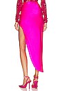 view 4 of 5 High Slit Skirt in Wild Pink