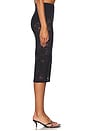 view 3 of 6 Le Stretch Lace Pencil Skirt in Black