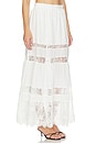 view 2 of 6 Adeline Maxi Skirt in Ivory