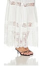 view 6 of 6 Adeline Maxi Skirt in Ivory