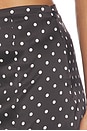 view 6 of 6 Juliet Lace Dotted Slip Skirt in Small Black Dot & Lemon Lace