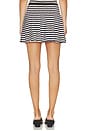 view 4 of 6 FALDA RUGBY PLEATED MINI in Black Sand Stripe