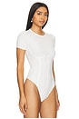 view 3 of 5 T-Shirt Bodysuit in Ivory