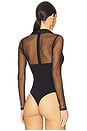 view 4 of 5 Tuxedo Bodysuit in Black