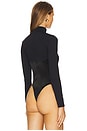 view 4 of 5 Mock Neck Bodysuit in Black