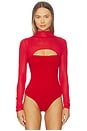 view 2 of 5 Kate Bodyuit in Rouge