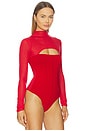 view 3 of 5 Kate Bodyuit in Rouge