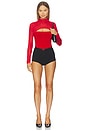 view 5 of 5 Kate Bodyuit in Rouge
