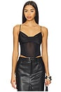 view 1 of 4 Nora Corset Top in Black