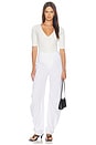 view 5 of 5 BODY ORGANIC COTTON DEEP PLUNGE in Ivory