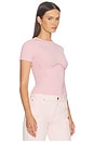 view 2 of 4 Organic Cotton T-shirt in Pink Lady