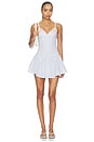 view 4 of 5 East Hampton Poplin Corset in East Hampton Stripe