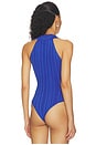 view 4 of 5 BODY HALTER TIPO POLO DE CANALÉ in Hydrangea