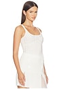 view 2 of 5 Rib Garter Top in Ivory