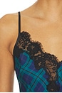 view 6 of 5 Cami in Navy Tartan
