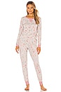 view 1 of 3 Maddie PJ Set in Light Gray