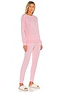 view 2 of 3 Blaire Long Lounge PJ Set in Carnation
