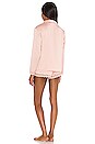 view 3 of 3 VICTORIA ロングスリーブショーパジャマセット in Blush