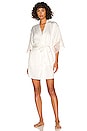 view 2 of 4 Charmeuse Robe in Ivory