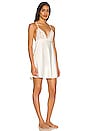 view 2 of 3 Charmeuse Chemise in Ivory