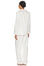 view 3 of 3 Kamie Notch Pj Set in Ivory