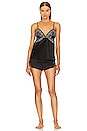 view 1 of 3 Rosa Charmeuse Short Set in Black
