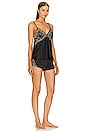 view 2 of 3 Rosa Charmeuse Short Set in Black