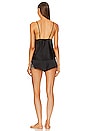 view 3 of 3 Rosa Charmeuse Short Set in Black