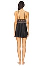 view 3 of 3 Rosa Charmeuse Chemise in Black
