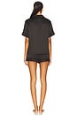 view 3 of 4 Selena Pajama Set in Black