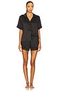 view 4 of 4 Selena Pajama Set in Black
