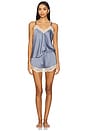 view 4 of 4 Gabby Cami Set With Lace in Deep Sea