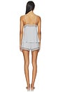view 3 of 3 Maven Cami & Short Set With Lace in Heather Grey