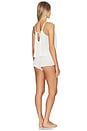 view 3 of 3 Karina Solid Chiffon Cami Short Set in Ivory