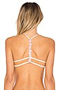 view 3 of 4 Showstopper Bra in Shell Pink