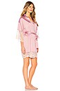 view 3 of 4 Gabby Charmeuse Robe in Frosted Lilac