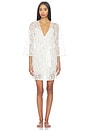 view 1 of 4 Meg Wrap Dress in Ivory