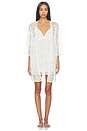 view 2 of 4 Meg Wrap Dress in Ivory