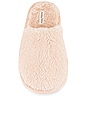 view 4 of 5 Victoria Teddy Slippers in Whisper Pink