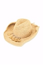 view 4 of 4 Mavi Lux Hat in Natural & Silver