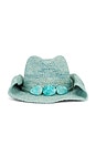 view 1 of 2 Billie Cowboy Hat in Seagreen