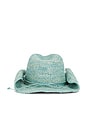view 2 of 2 Billie Cowboy Hat in Seagreen