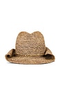 view 2 of 4 Mazzy Cowboy Hat in Burl