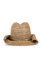 view 3 of 4 Mazzy Cowboy Hat in Burl