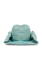 view 3 of 3 Lai Cowboy Hat in Seagreen