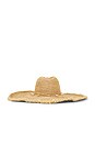 view 2 of 3 SOMBRERO FEDORA BEVERLY in Natural