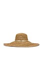 view 1 of 3 SOMBRERO FEDORA MARIE in Cement & Gold